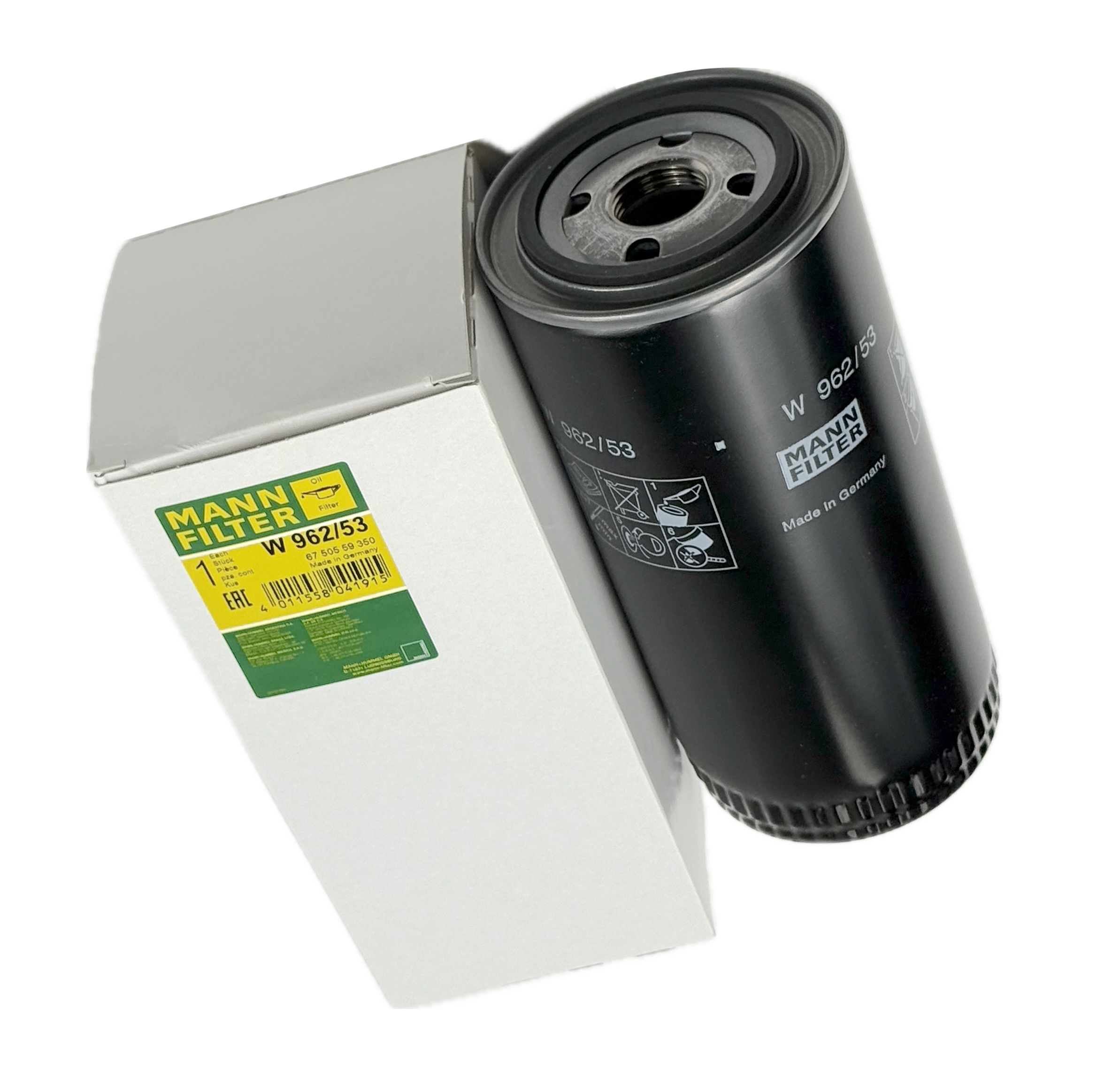 Oljefilter Volvo D4/D6