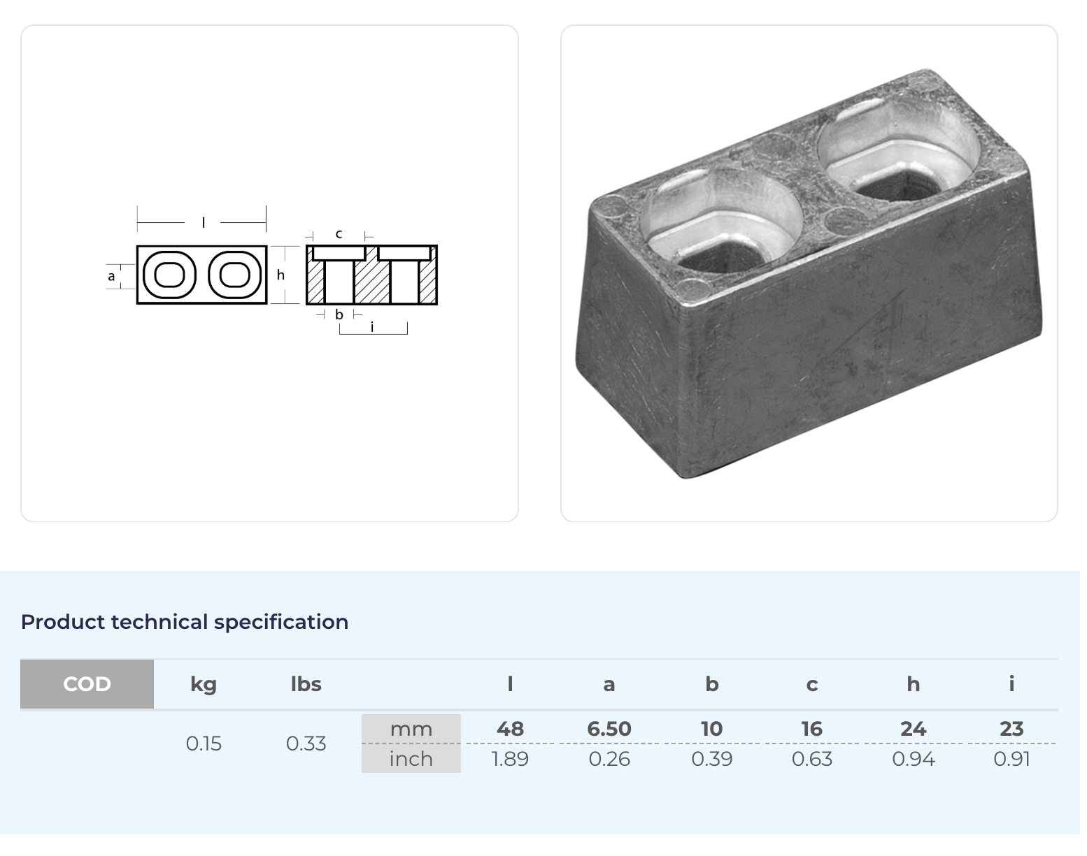 Anod Suzuki 90-225hk