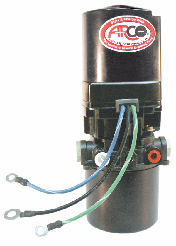 Trim/tilt-motor med pump