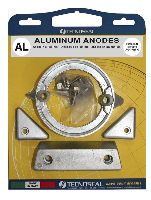 Anodkit för Volvo 290-C duoprop Aluminium