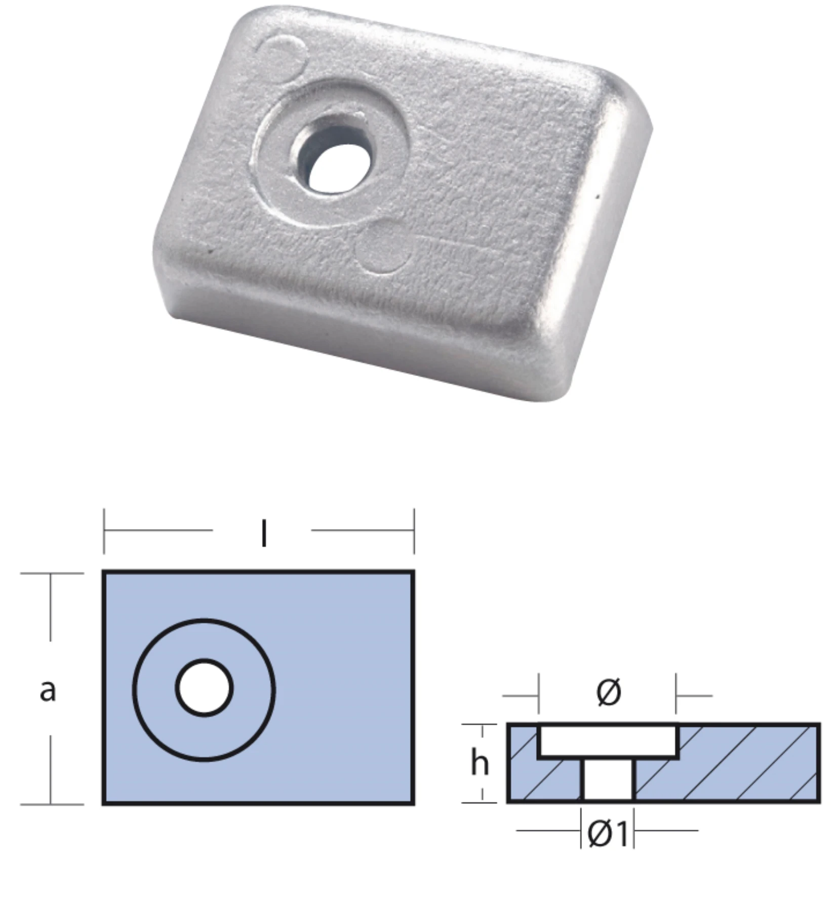 Anod Suzuki 9,9-300hk