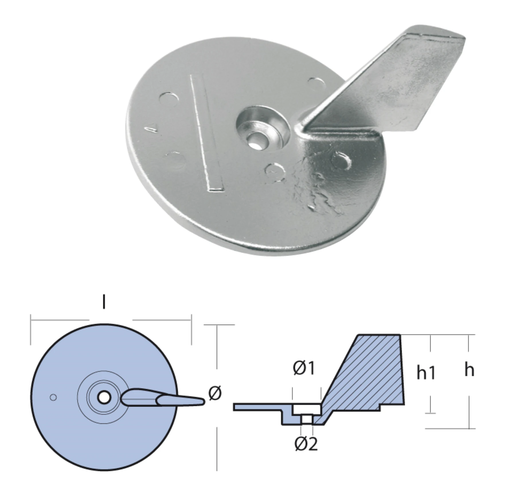 Honda 75-130hk magnesium