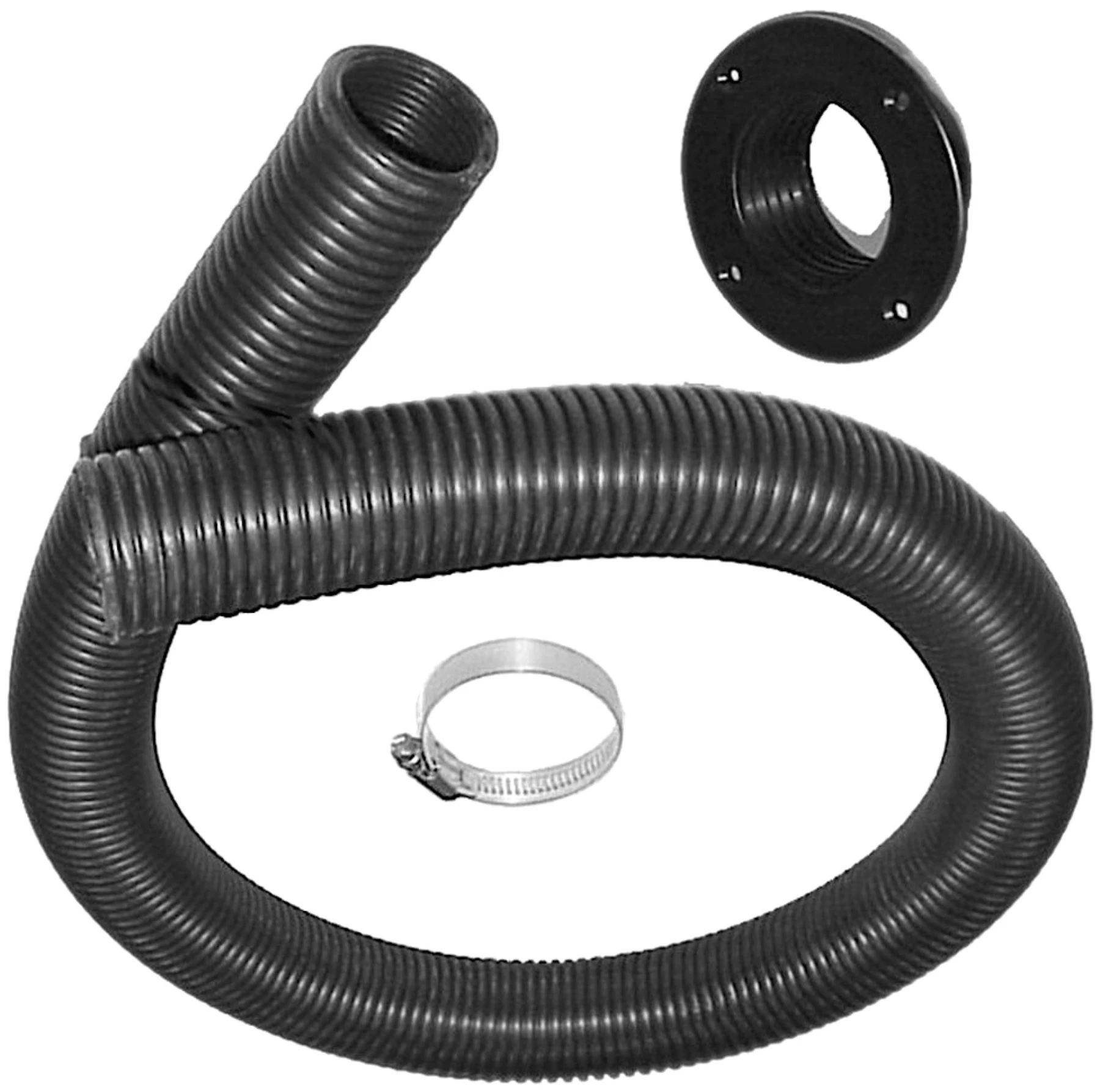 Monteringsslang motorbrunn 1,5m inkl genomföring.