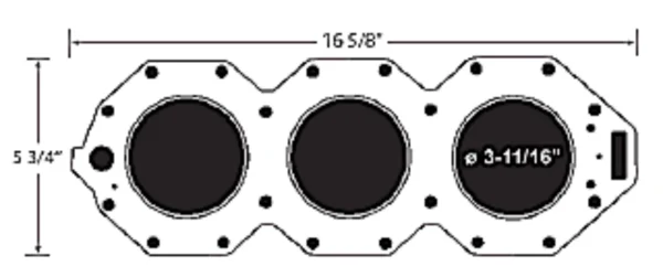 Topplockspackning - Bild 2