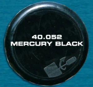 Sprayfärg Mercury svart