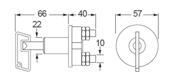 Huvudströmbrytare Hella - Bild 3