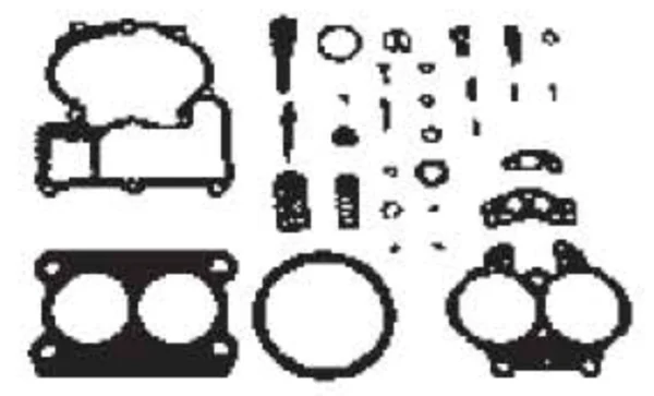 Renoveringssats Mercarb 2-ports (3302-804844002) - Bild 2