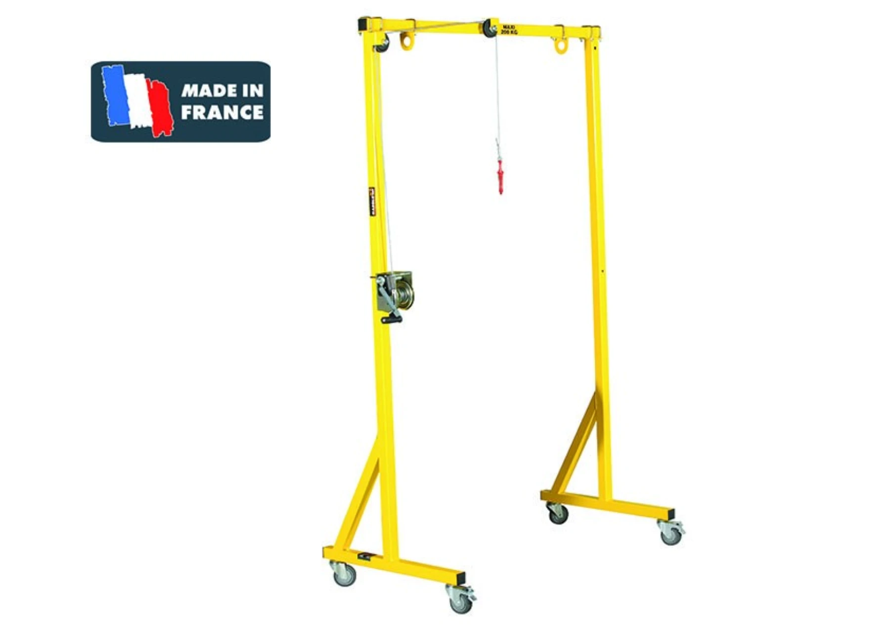 Travers med manuell vinch upp till 200Kg