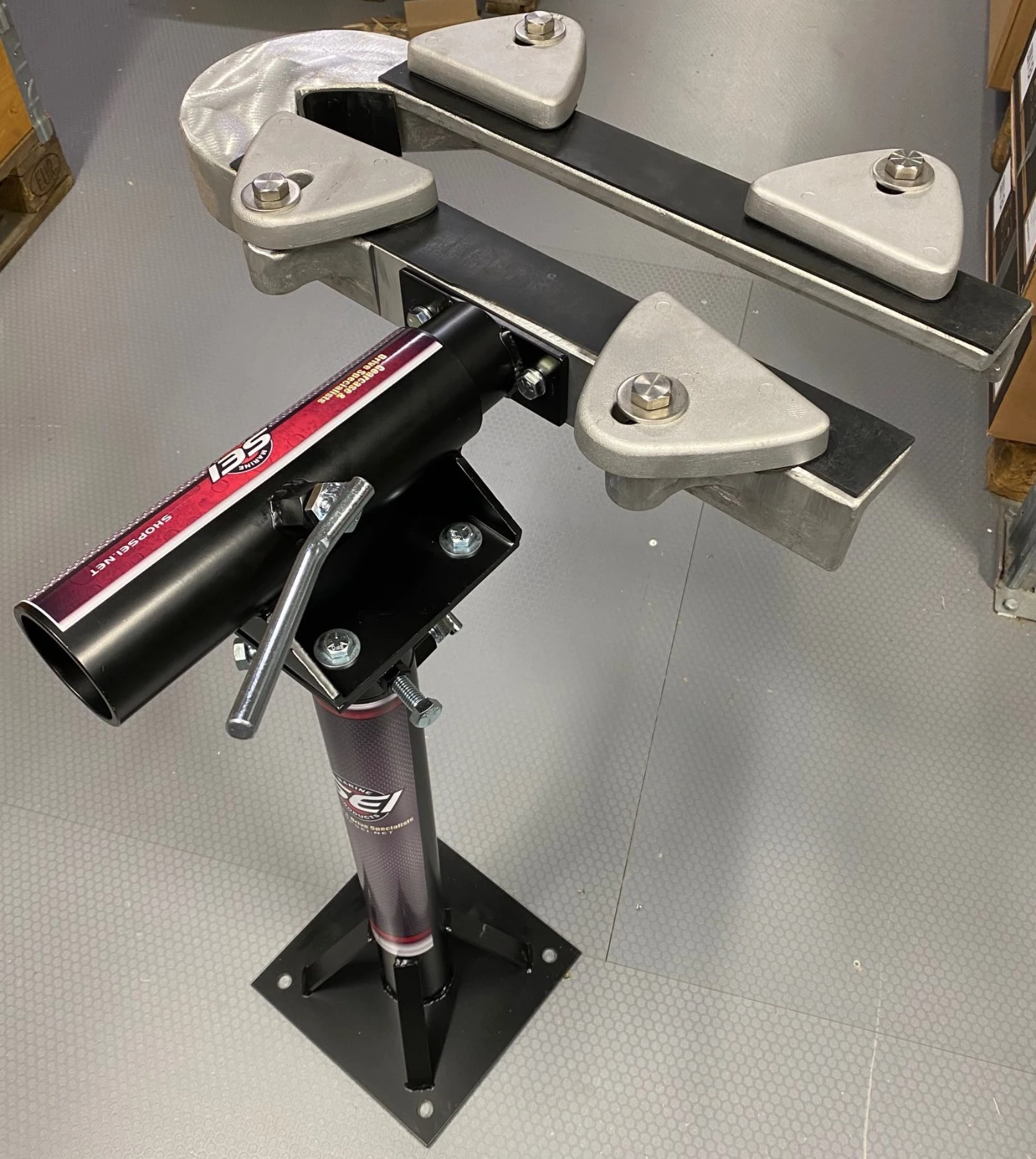 Arbetsstativ för växelhus