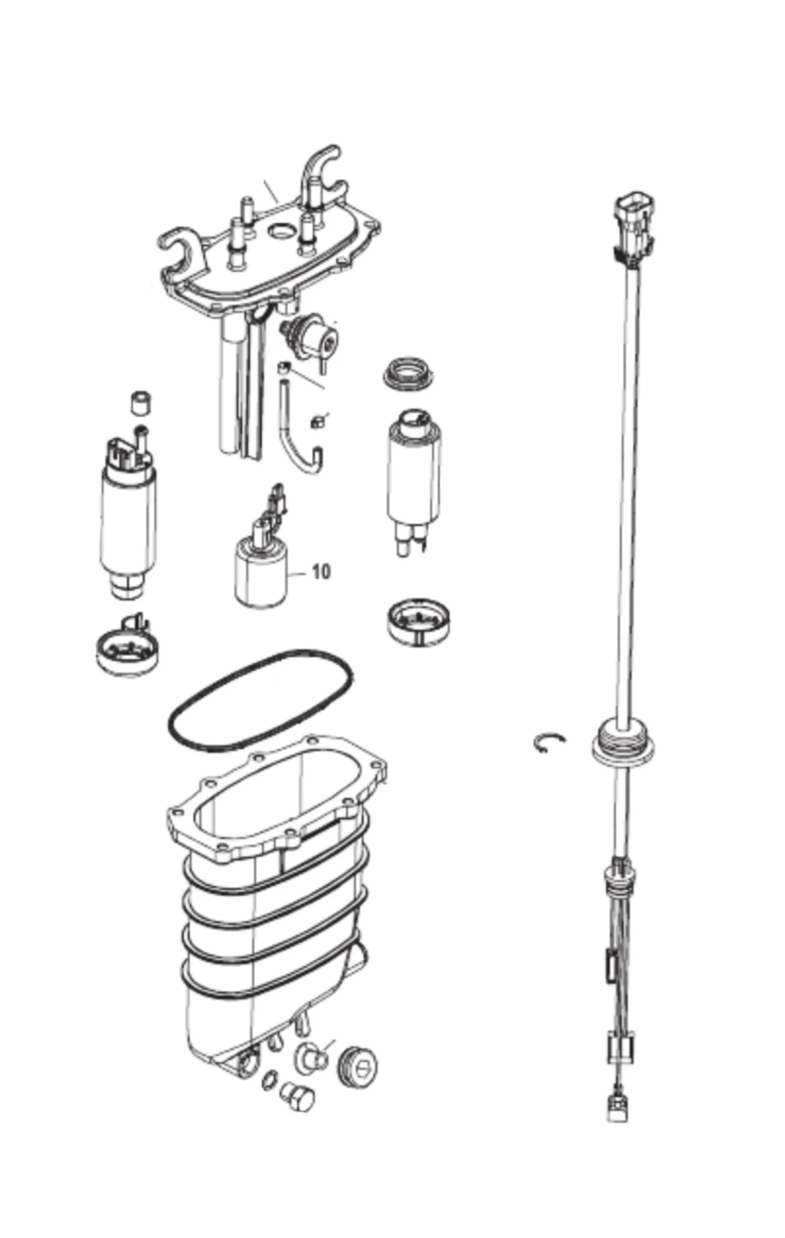 Bränslemodul 8M0130899