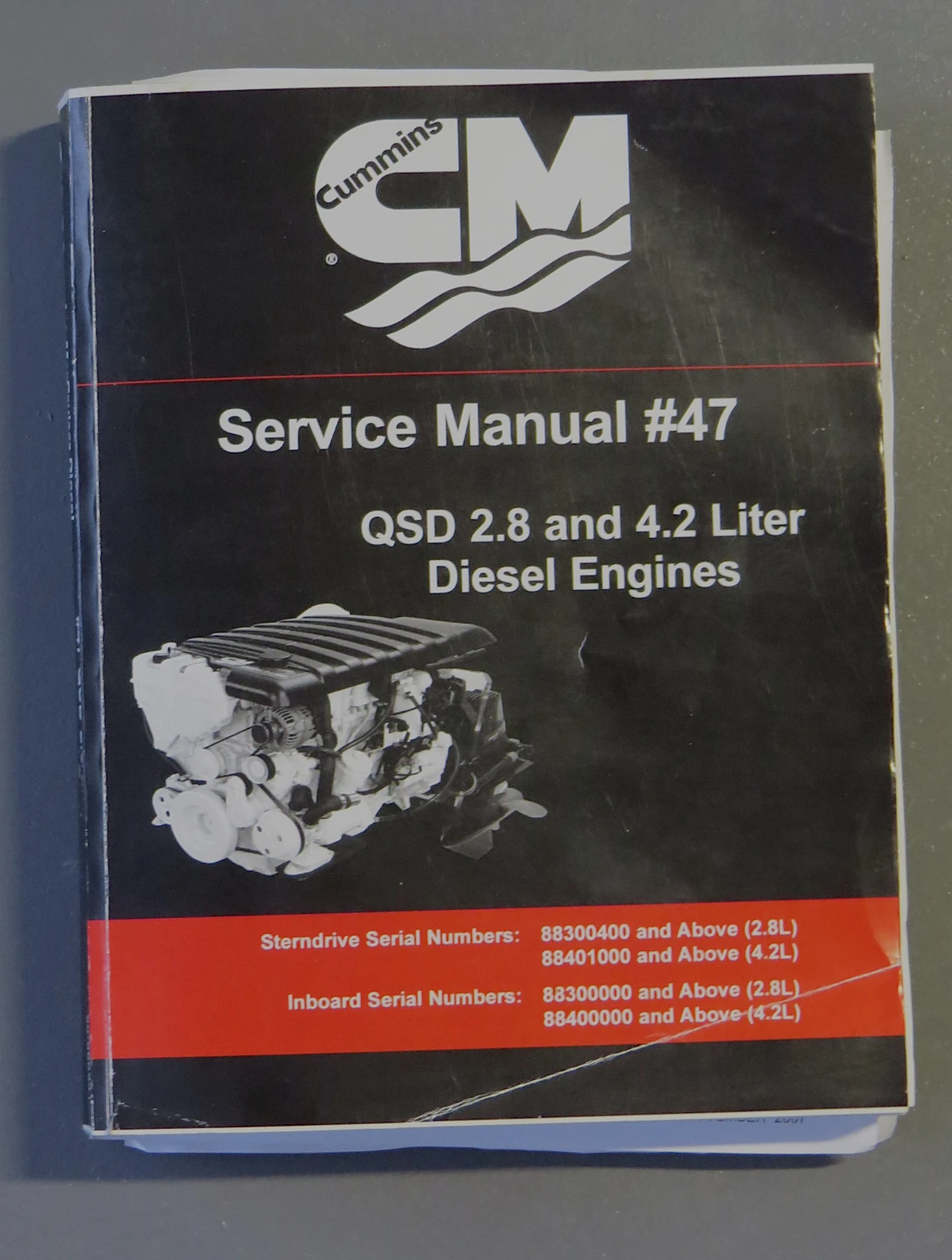 Reparationshandbok 2,8 och 4,2 QSD