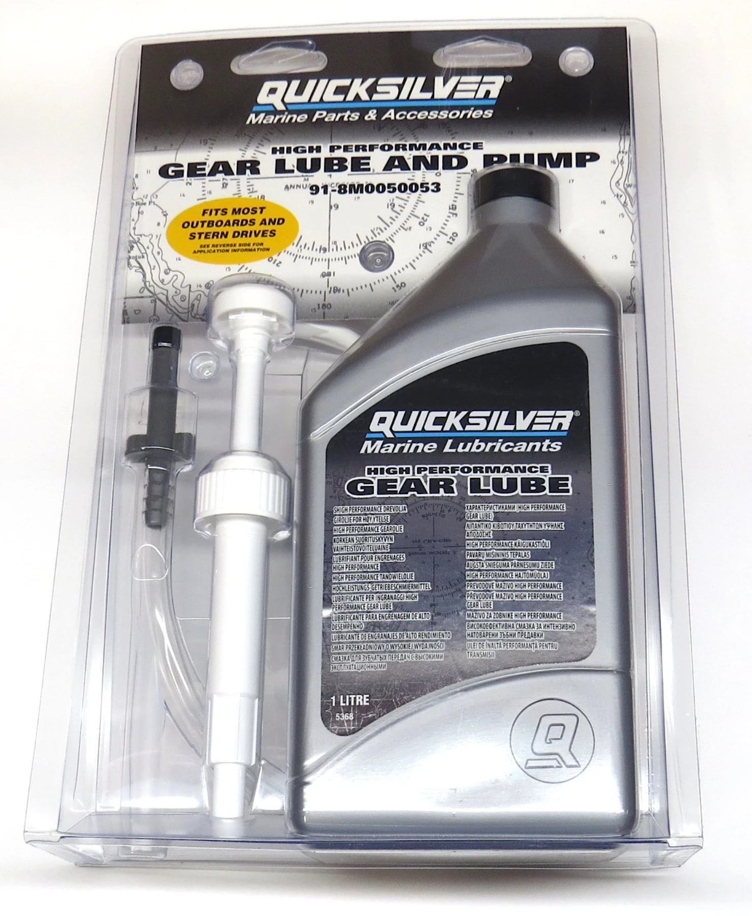 Drevolja Quicksilver med pump