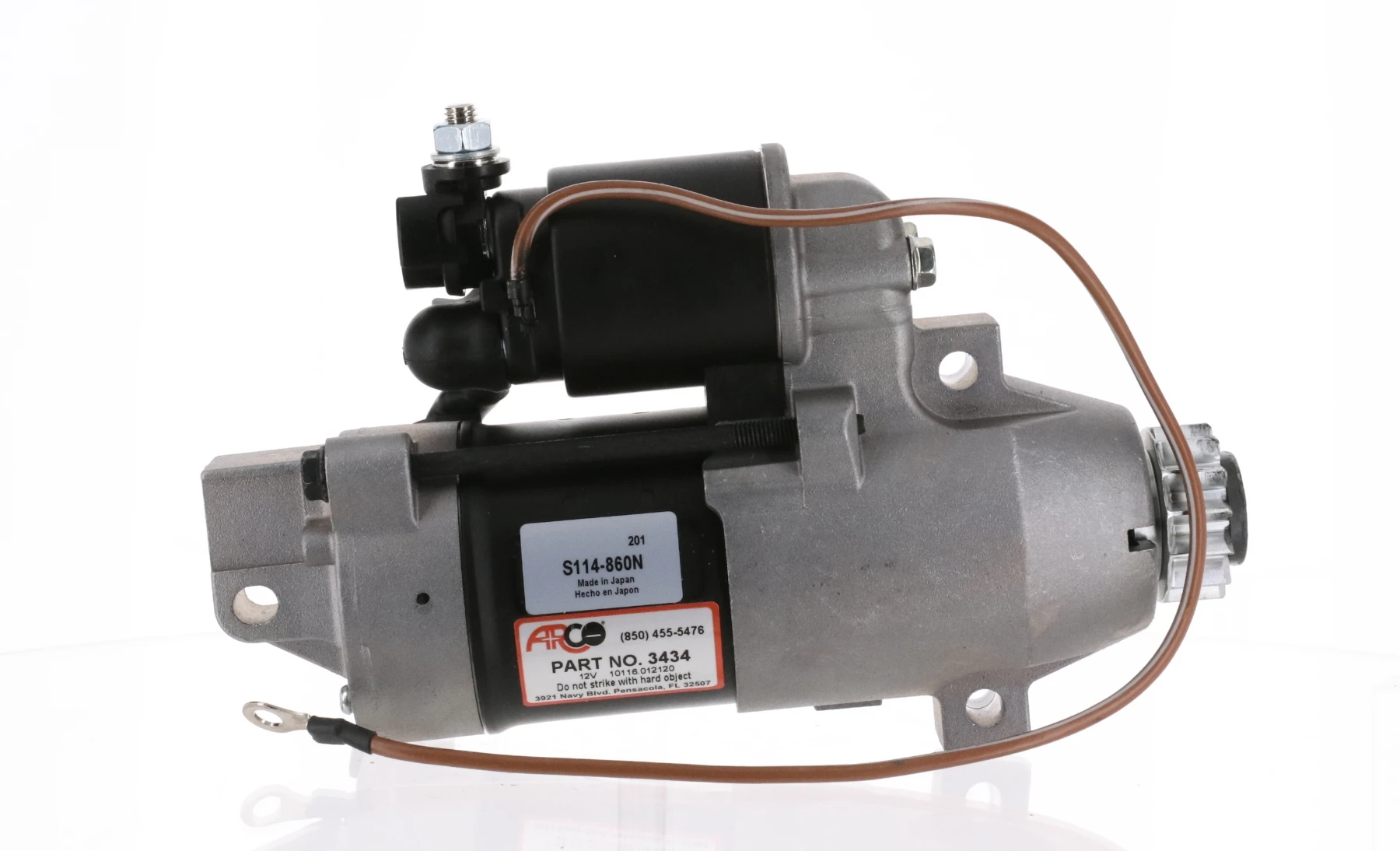 Startmotor för Yamaha 200-225HP 4-takt, 13 Tänder