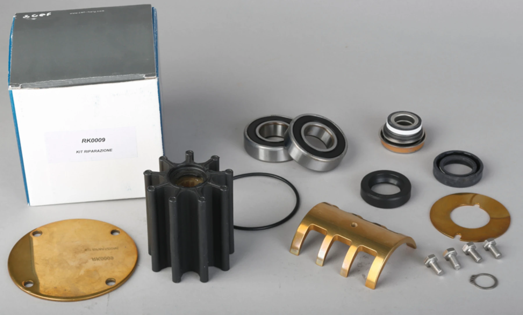 Komplett renoveringssats vattenpump Jabsco