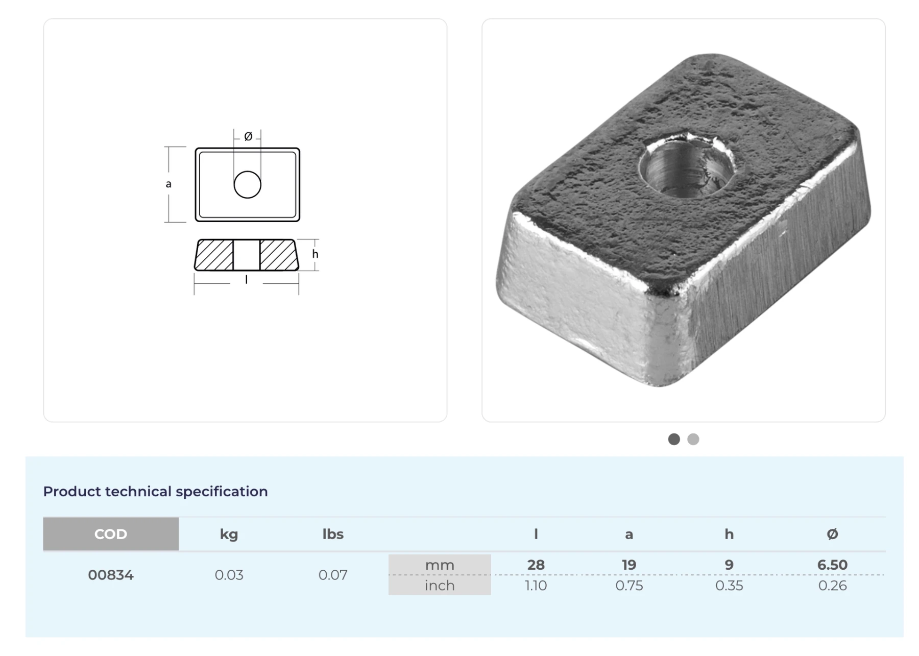 Anod Mercury 4-9,9hk