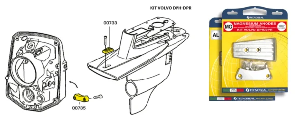 Anodkit för Volvo DPH/DPR - Bild 2