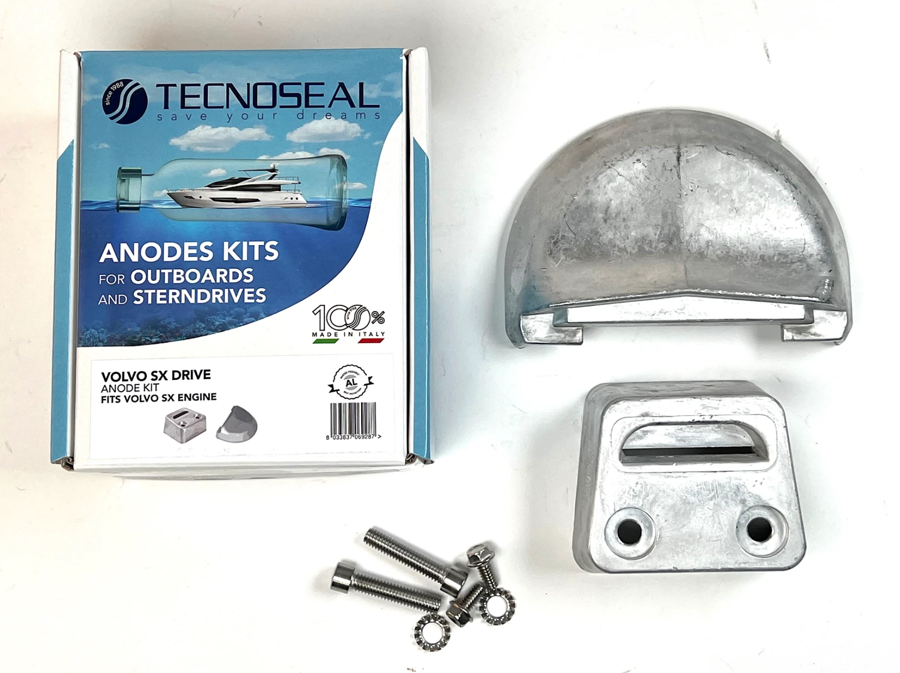 Anodkit för Volvo SX aluminium