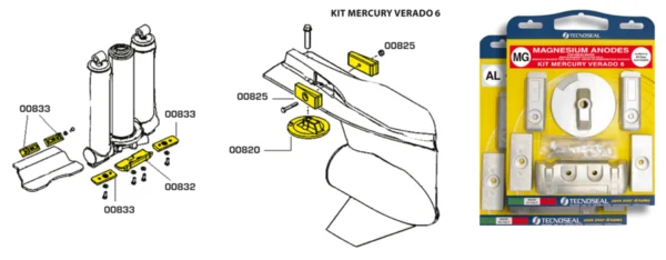 Anodkit Verado 6-cyl - Bild 2