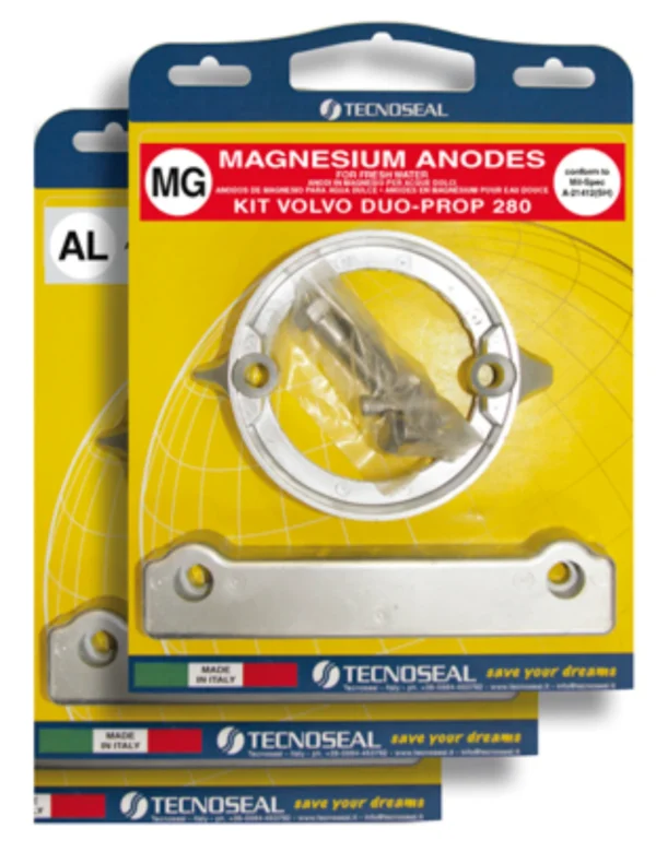 Anodkit för Volvo 280 duopro Magnesium - Bild 2