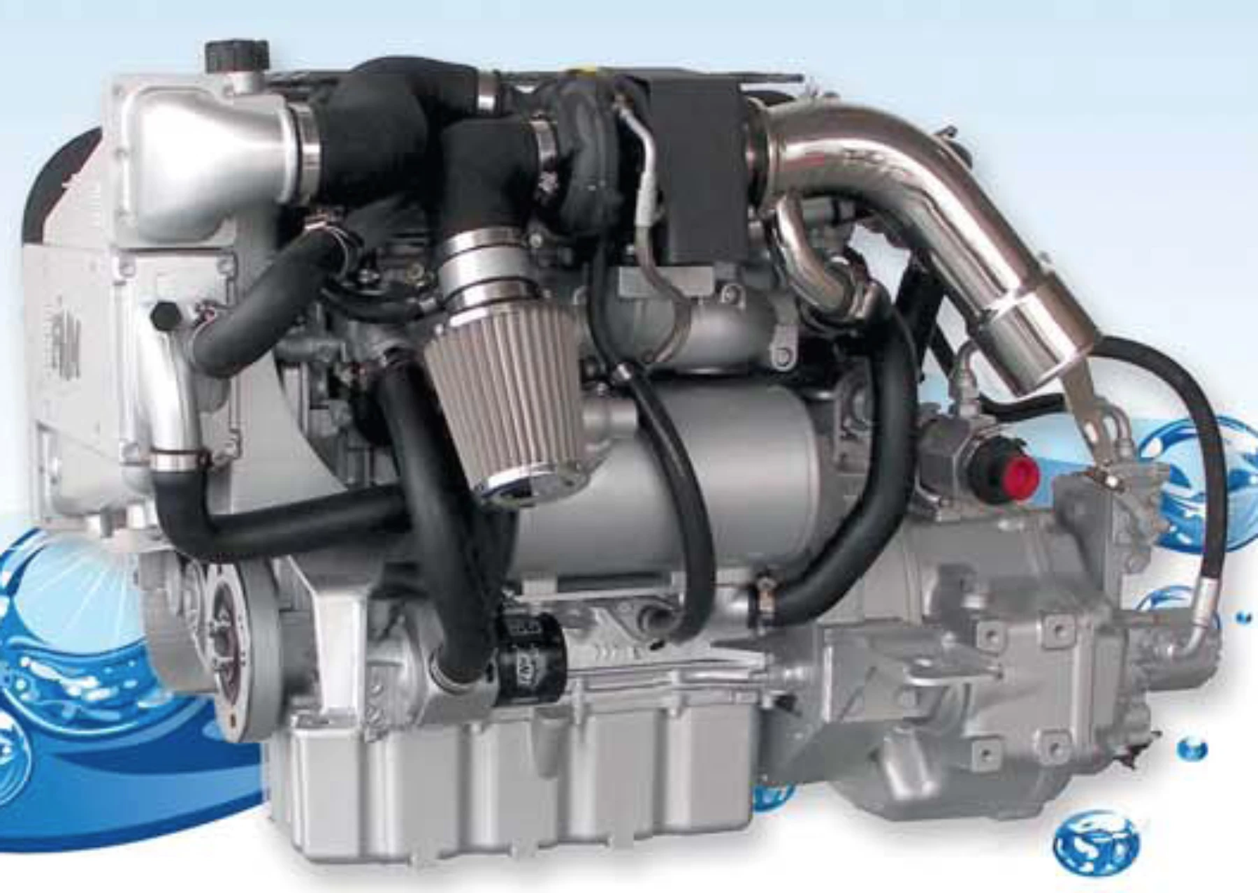 FNM Diesel inombordsmotor.