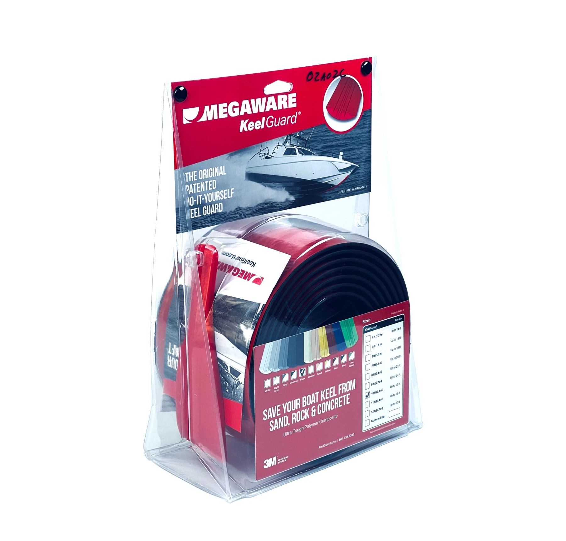 KeelGuard White 12 fot