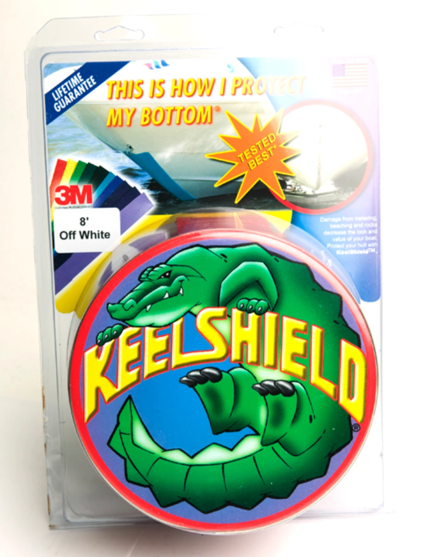 Keelshield white 6 fot