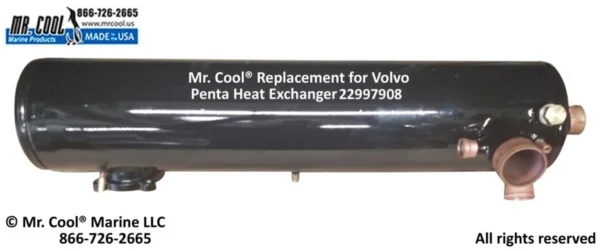 Värmeväxlare Volvo Penta (23268396, 21722581, 22997908, 22247497) - Bild 2