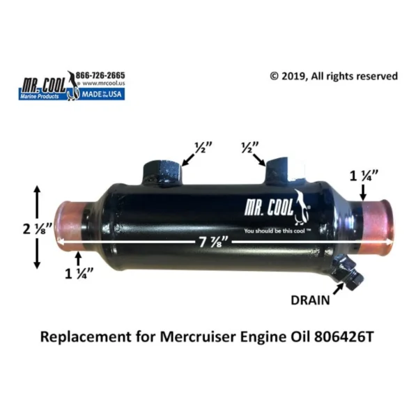 Mercruiser Oljekylare Mr Cool - Bild 2