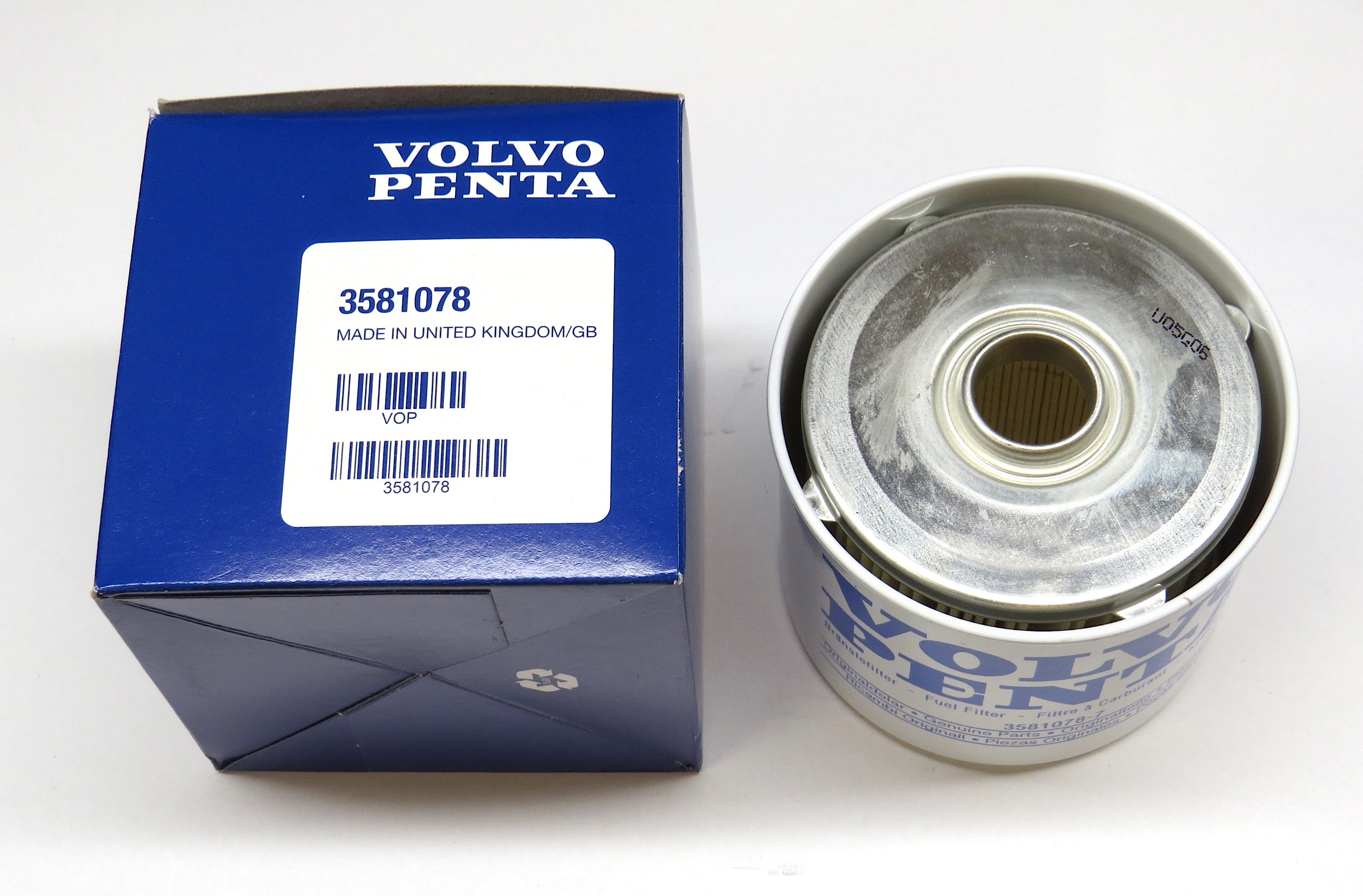 Vetus round anode with steel insert