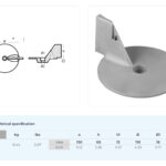 Anod Evinrude/Johnson 55hk
