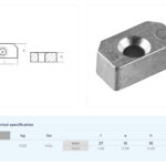 Anod Yamaha 150-350hk