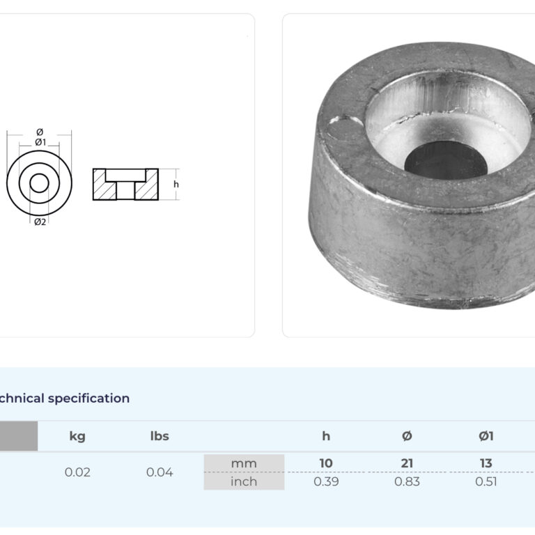 Anod Suzuki DF2,5-350hk