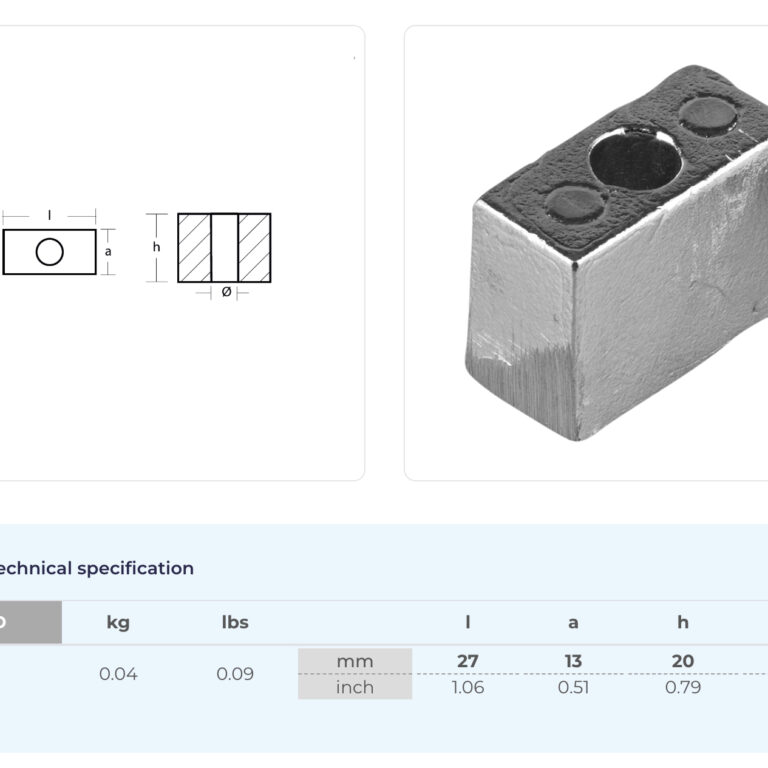 Anod Tohatsu 25-140hk