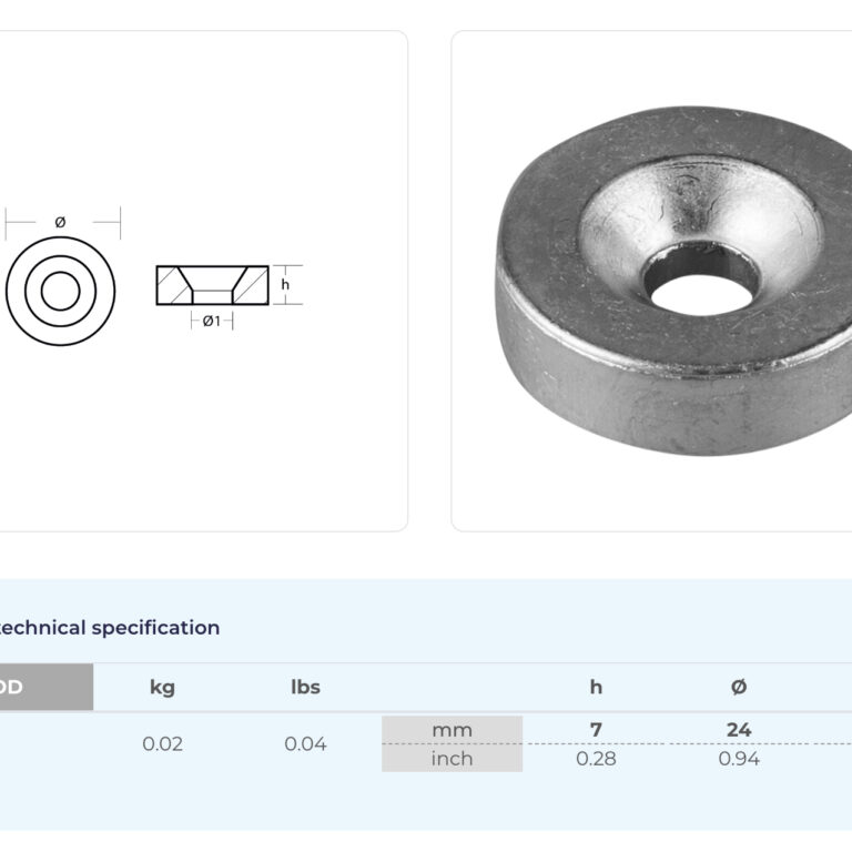 Anod Tohatsu 2,5-9,8hk