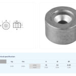 Honda 8-40hk Aluminium.