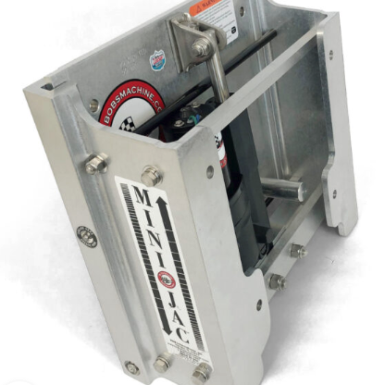 Bob´s Machine Jackplate, 6 tum, Mini Action style med pump i lyften. Max 50hk/18kg