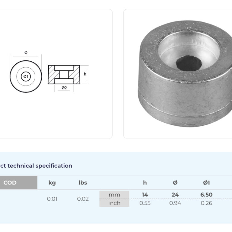 Honda 75-130hk 350hk Aluminium.