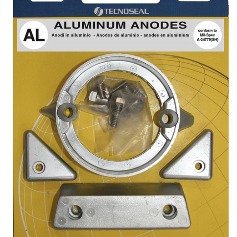 Anodkit för Volvo 290-C duoprop Aluminium