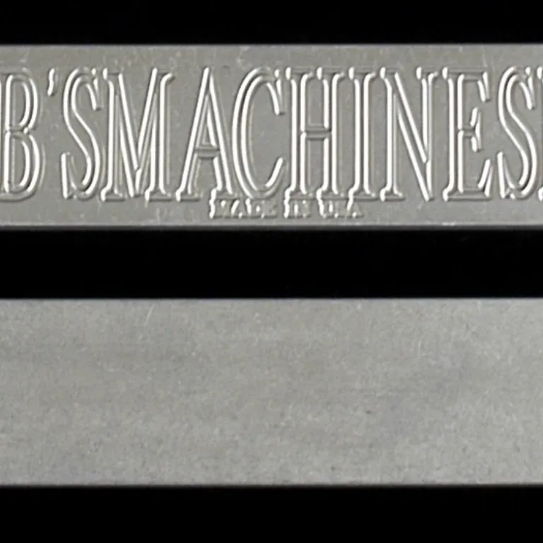 Bob´s Machine Transom backing plates, 2st (en lång och en kort)