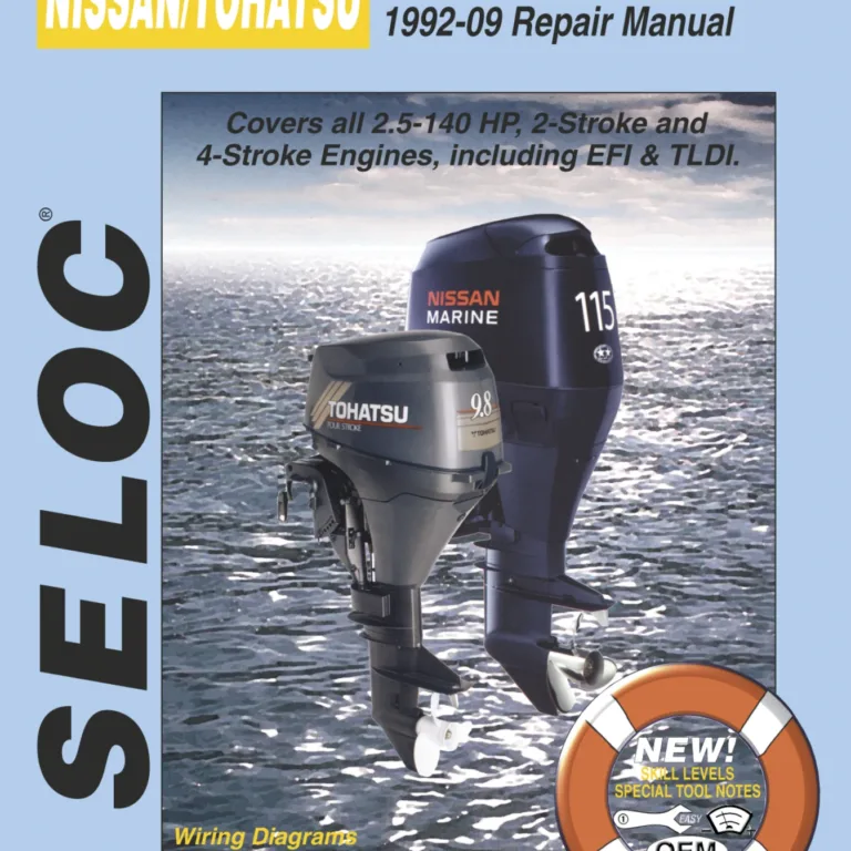Reparationshandbok Nissan/Tohatsu