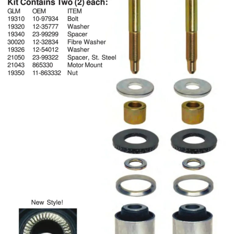 Motorfäste sköld, kit 