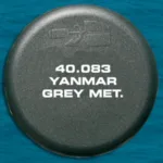 Sprayfärg Yanmar gråmetallic