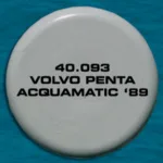 Sprayfärg Volvo Penta aquamatic -89