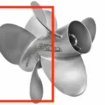 Bravo 3 propeller