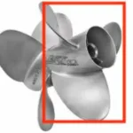 Bravo 3 propeller