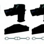 Avgaskit Volvo/OMC V8 höga knän 1994->