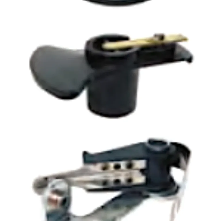 Fördelarlock, rotor, brytarspetsar och kondensator.