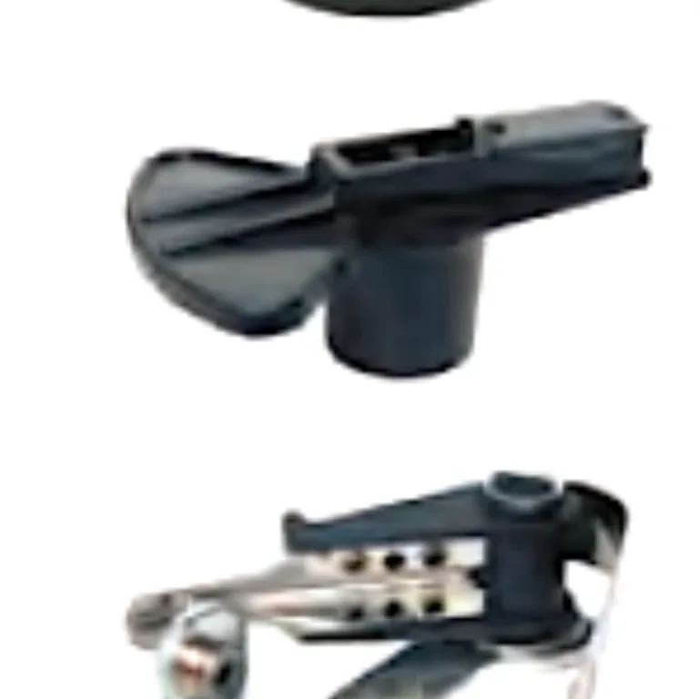 Fördelarlock, rotor, brytarspetsar och kondensator.