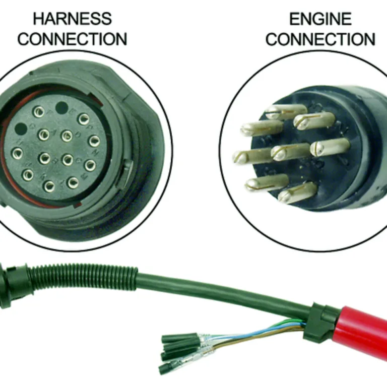 Adapter mellan motor och reglage, 14 PIN till 8 PIN 