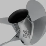 4-bl rostfri båtpropeller stigning 15 tum